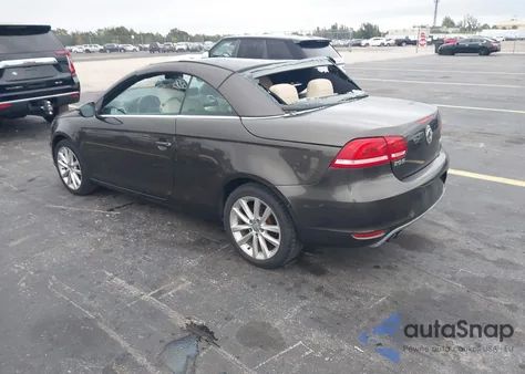 2015 Volkswagen Eos Komfort Edition from USA, damaged, VIN WVWBW8AH1FV005536
